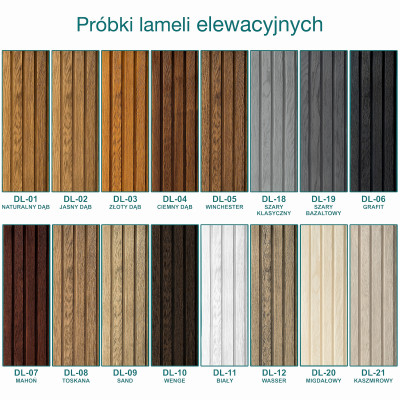 Lamele dekoracyjne | Dobre Ceny | Sklep Online - Elewacja Plus