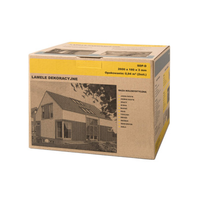 Lamel elewacyjny sztuka.