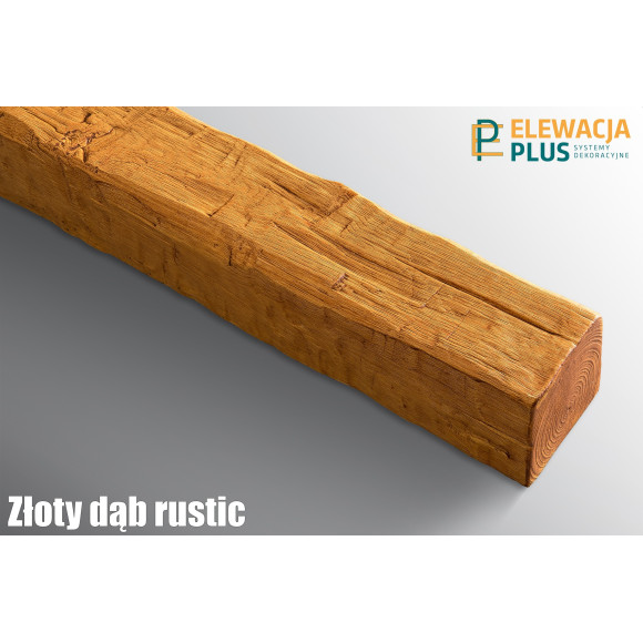 Belka Rustykalna Złoty Dąb - dekoracje elewacji elewacjaplus.pl